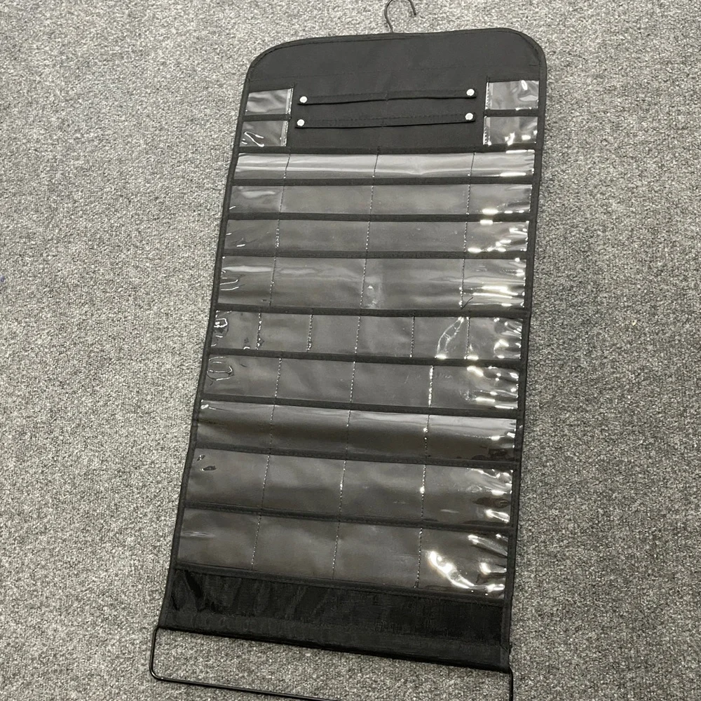 Black Hanging Jewelry Organizer for Holding Jewelry